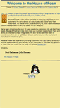 Mobile Screenshot of houseoffoam.net